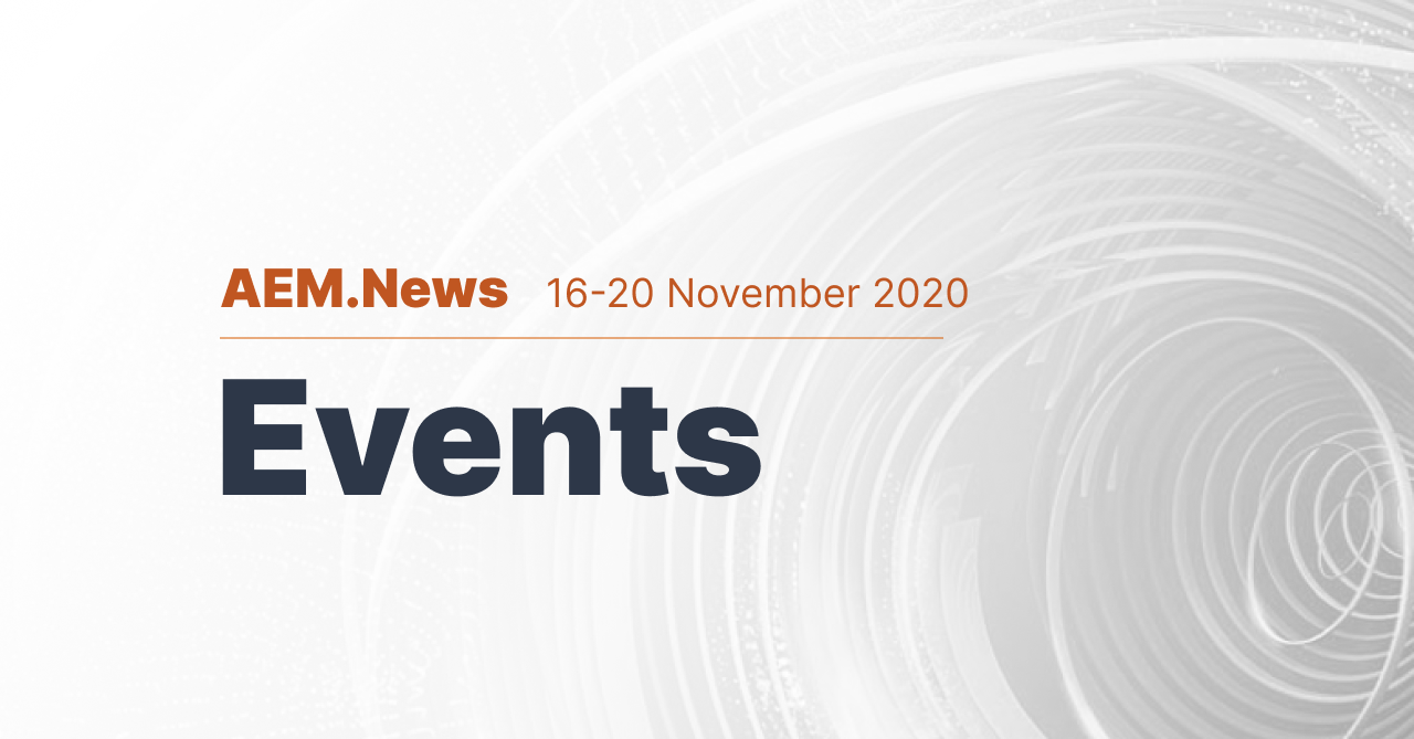 π
Events this Week: 16-20 November 2020