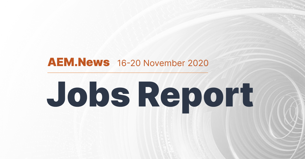 Jobs Report: 16 November 2020