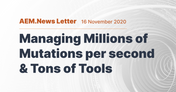 Managing Millions of Mutations per second & Tons of Tools